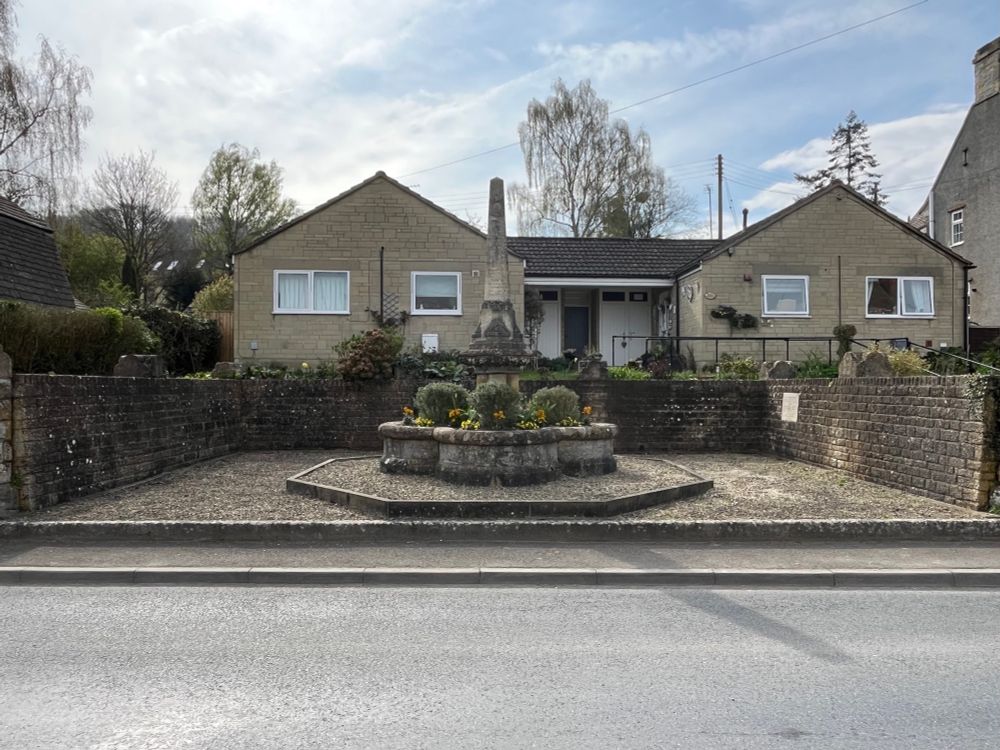 Gretton war memorial.