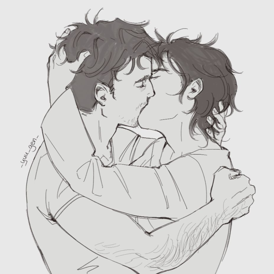 Phill and Myeol from the webcomic Immortal Days by Heo Gin Gae