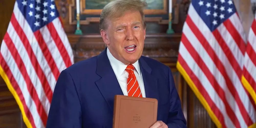 Holy Grift! Trump Bibles Miraculously an Exact Match for Oklahoma Public Schools Mandate | Common Dreams