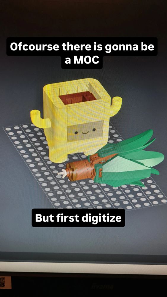 Lego happy plants digitaal