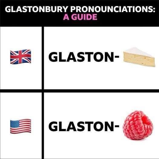 UK - Glaston- Brie 
US - Glaston - berry