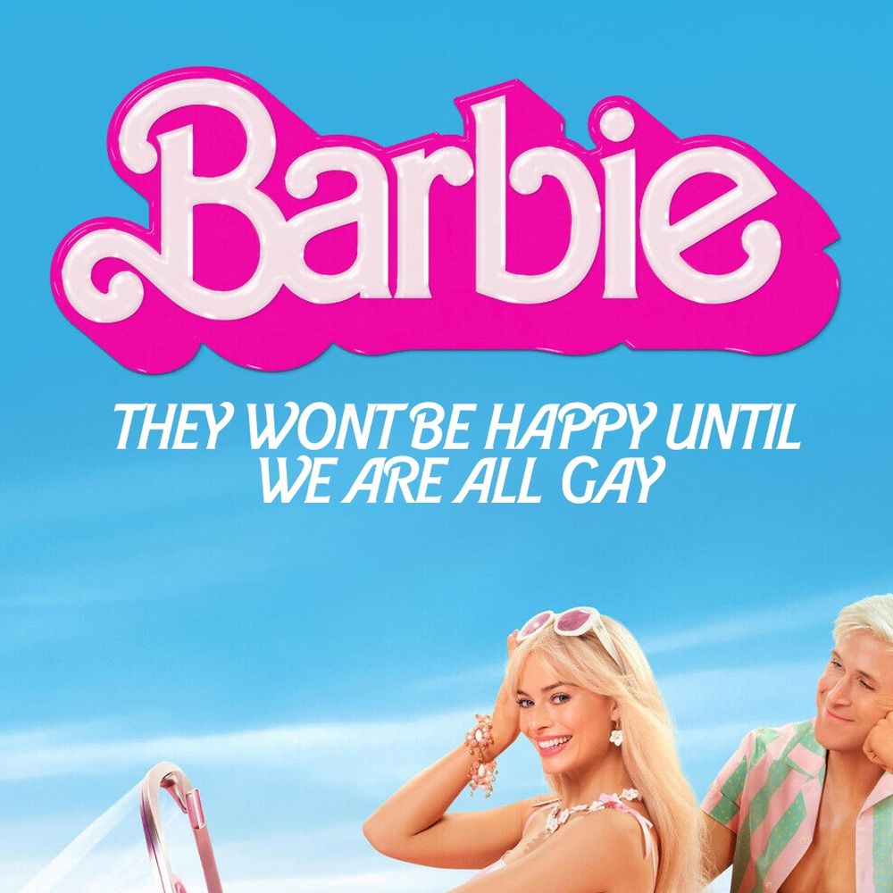 Joke Barbie poster