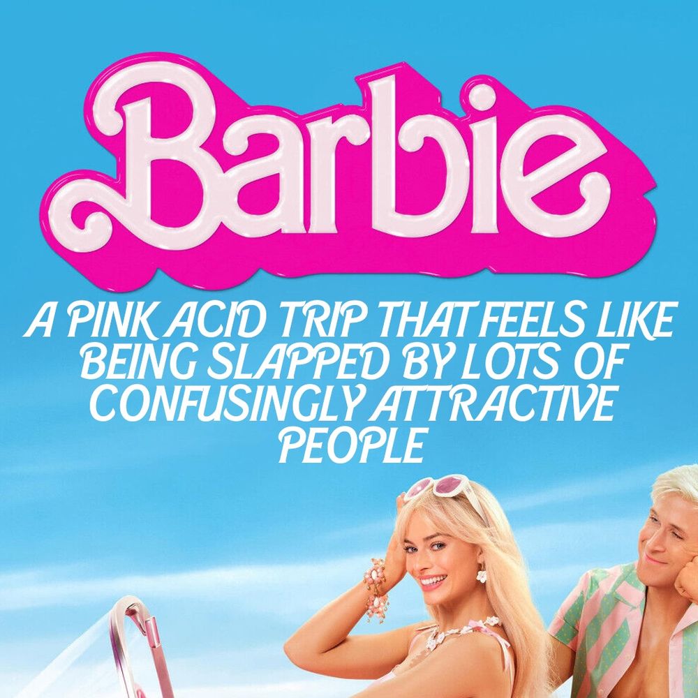 Joke Barbie poster

