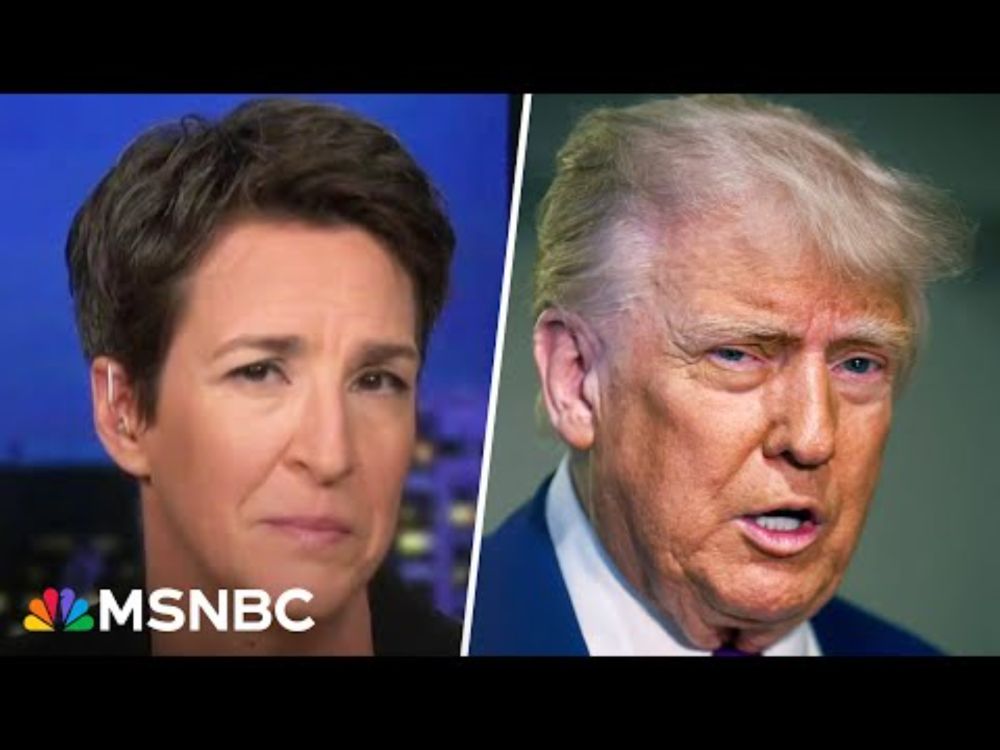 Maddow on 'HUMILIATED' Trump and what makes her 'teary eyed'