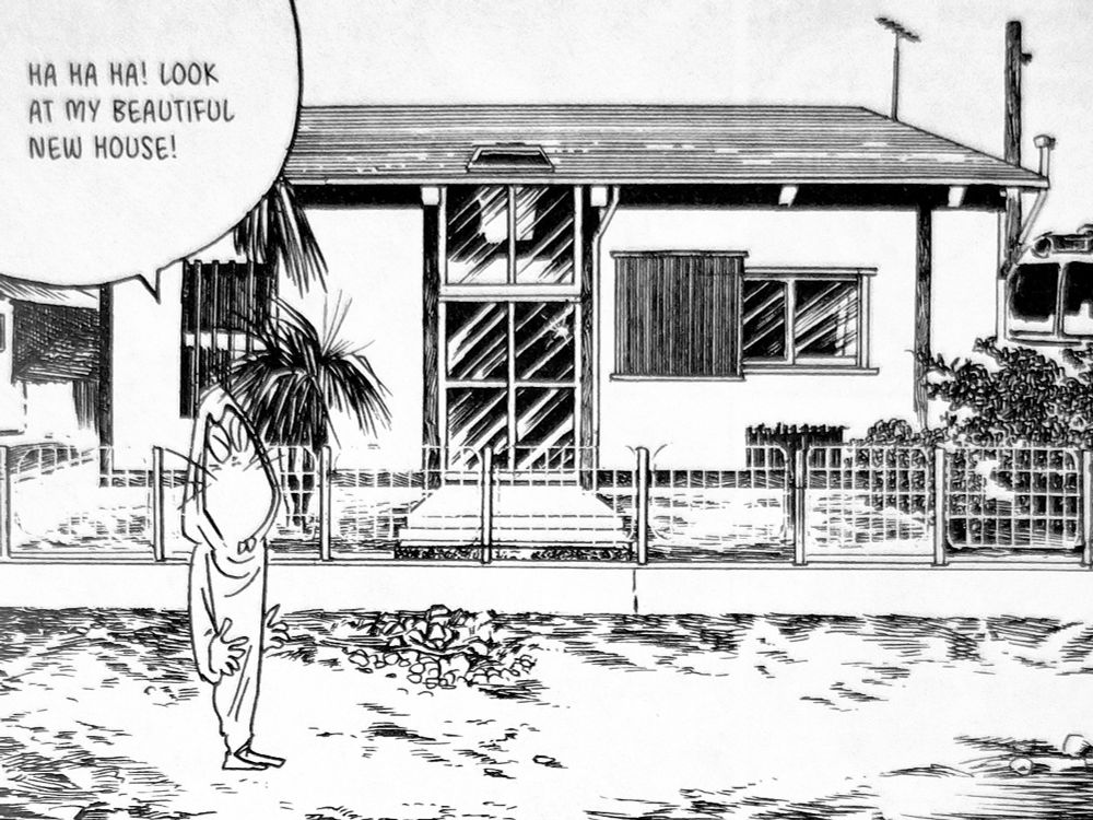 Ha ha ha! Look at my beautiful new house!