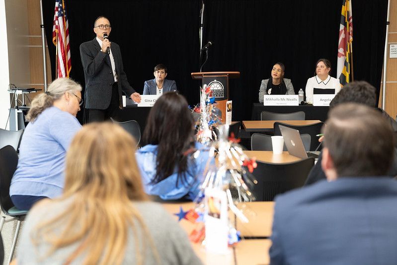 Professor Schwartz speaking