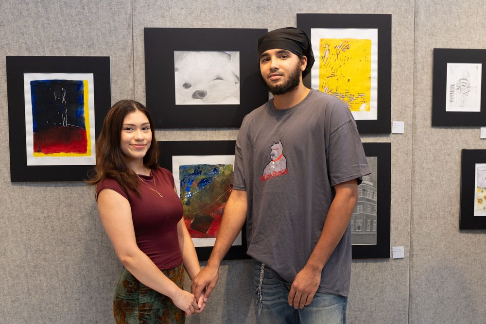 HCC student art on display