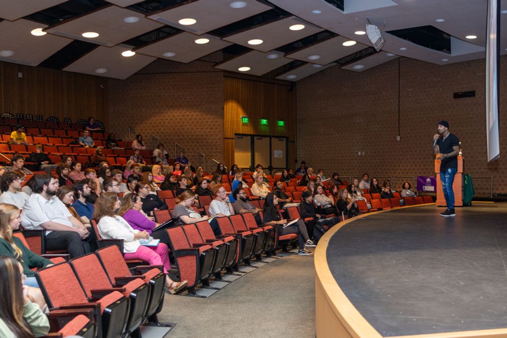 Kepler theater filled with people