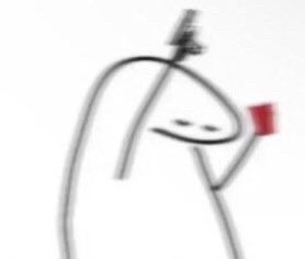 Holding gun and red solo cup reaction meme 