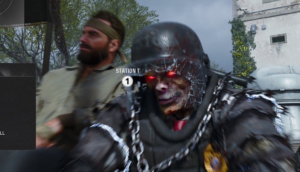 Woods and the nightmare smiling 