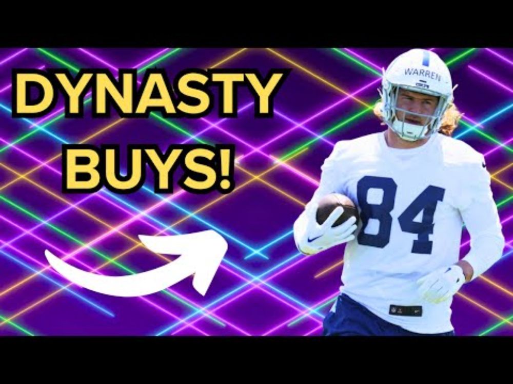 3 MUST BUY Players for 2025 Dynasty Leagues! | Dynasty Fantasy Football