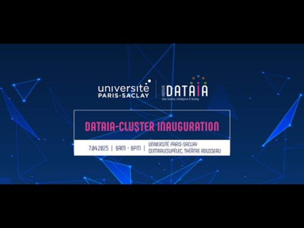 Inauguration du DataIA-Cluster à l’Université Paris-Saclay
