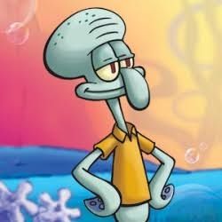 Squidward tentacles from the SpongeBob series