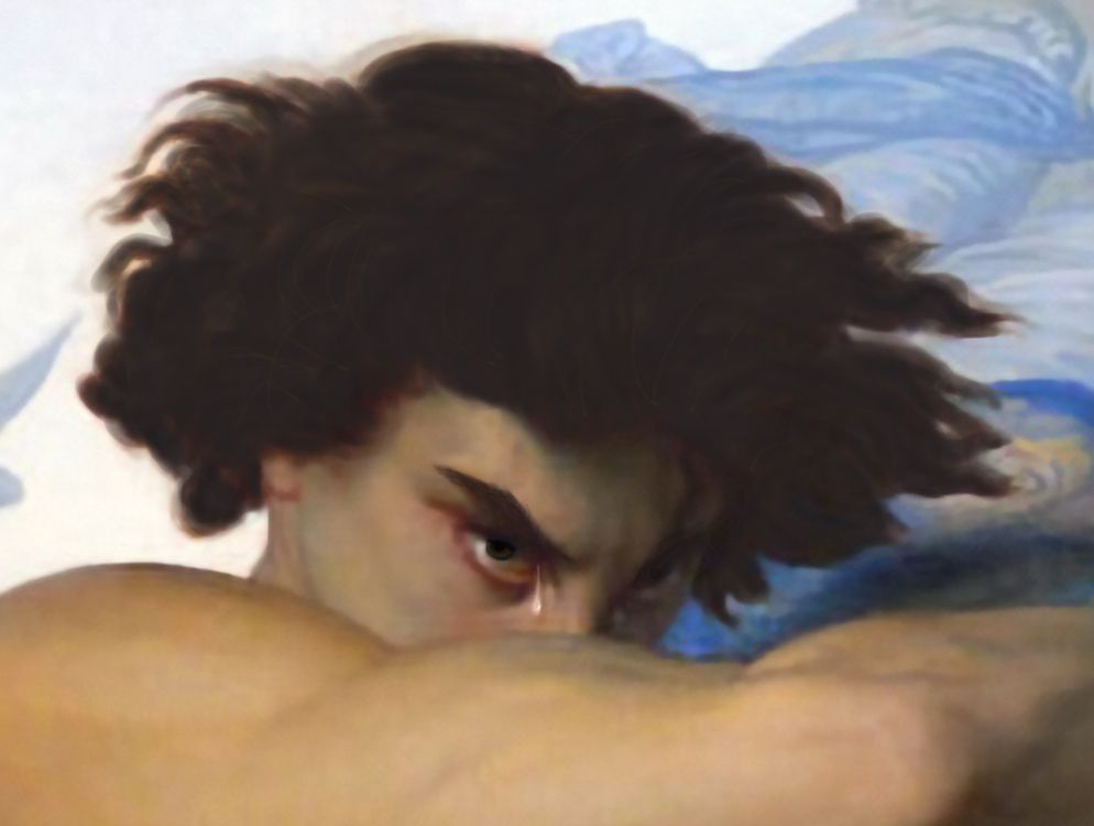 close up of the luigi paint over