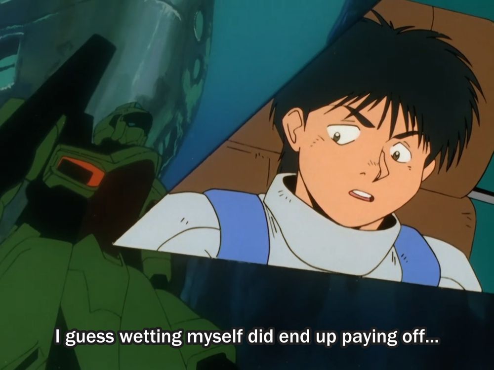 i guess wetting myself did end up paying off...