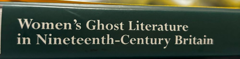 Women’s ghost literature in 19th century Britain