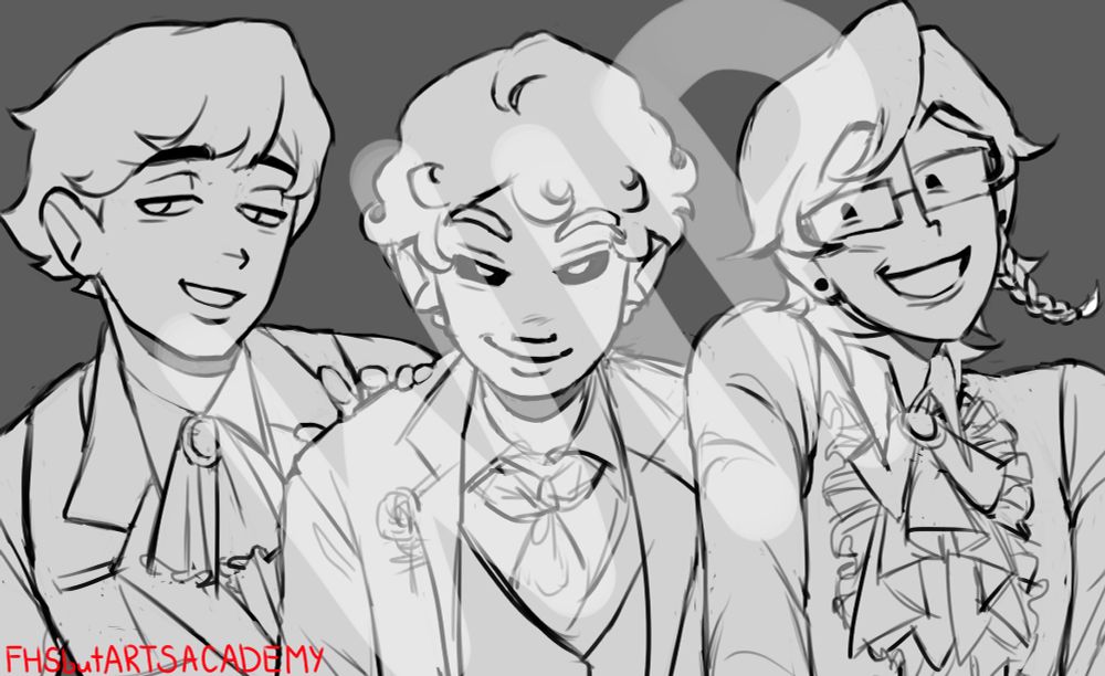 (Izq→der) Golden, Freddy/Fred y Owynn