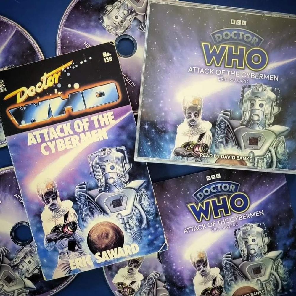 The Original 1988 Target/WH Allen paperback alongside the 2024 cd 💿 