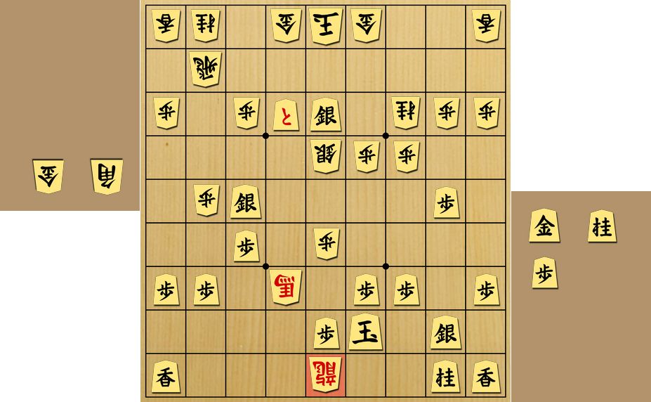 startpos moves 2g2f 8c8d 7g7f 8d8e 8h7g 3c3d 6g6f 3a3b 2h6h 2b4d 2f2e 3b3c 7i7h 7a6b 6i5h 5c5d 5i4h 6b5c 6f6e 8b6b 7g4d 3c4d 7h7g 5d5e 3i2h 5c5d 7g6f 2a3c 6f7e B*4e 5g5f 5e5f B*4f 5f5g+ 4f5g 4e8i+ 6h6i 8i7h 6i5i P*5f 5g6f N*6g 5h6g 7h6g P*5h G*6h 6f4d 4c4d S*5c 6b8b 6e6d 6h5i 4i5i R*8i 6d6c+ 8i5i+