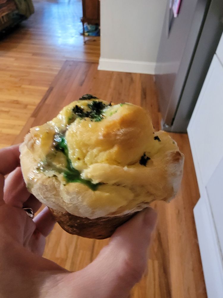 A mini king cake