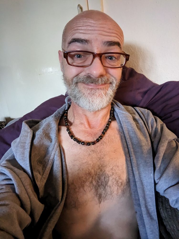 Me smiling to the camera 