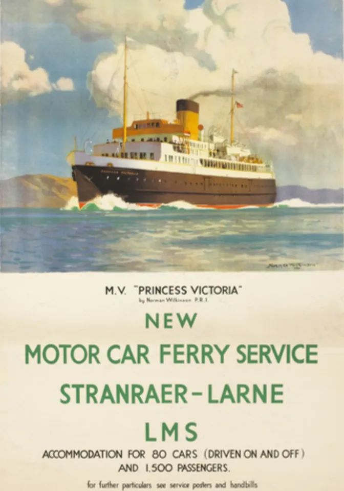 Poster for the MV Princess Victoria