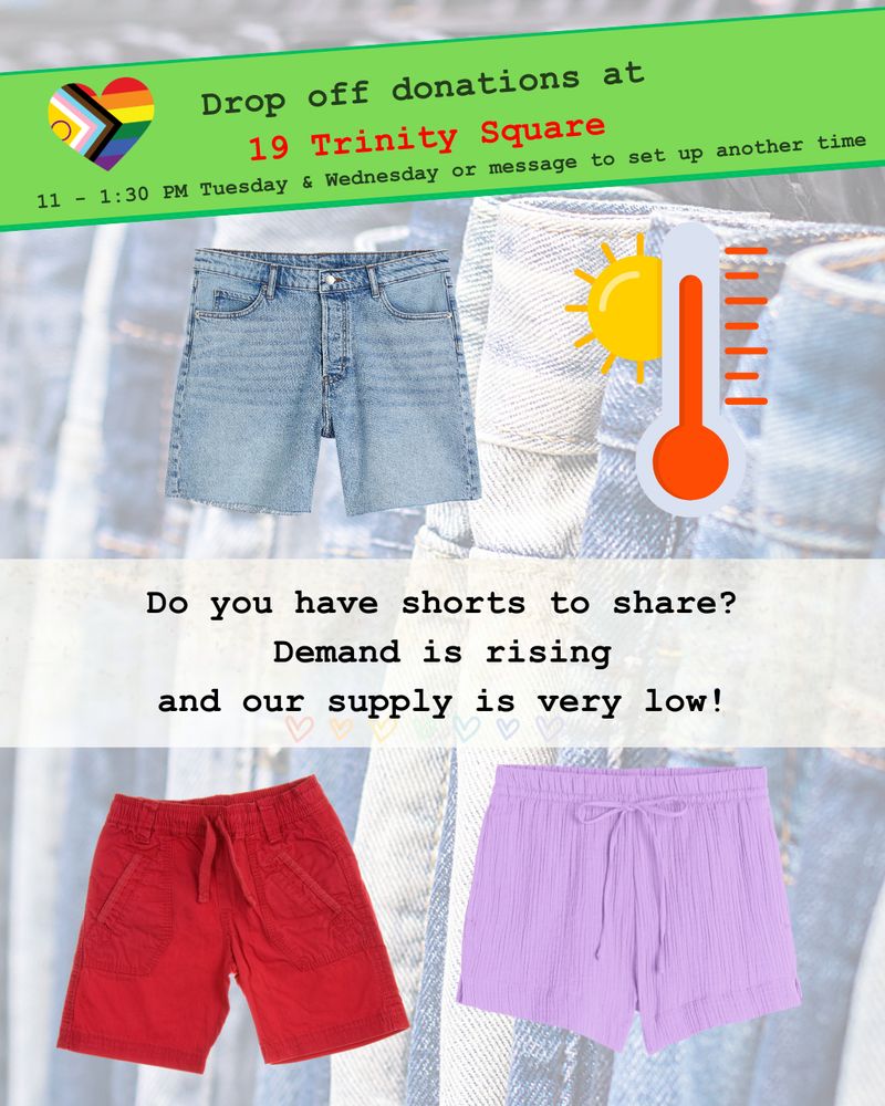 We need shorts - text in this graphic is also available in this skeet thread.