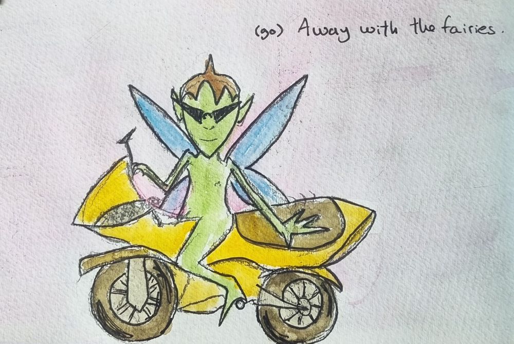Prompt (go) away with the fairies