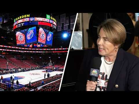 EXCLUSIVE INTERVIEW: Governor Maura Healey wants a WNBA team in BOSTON?!