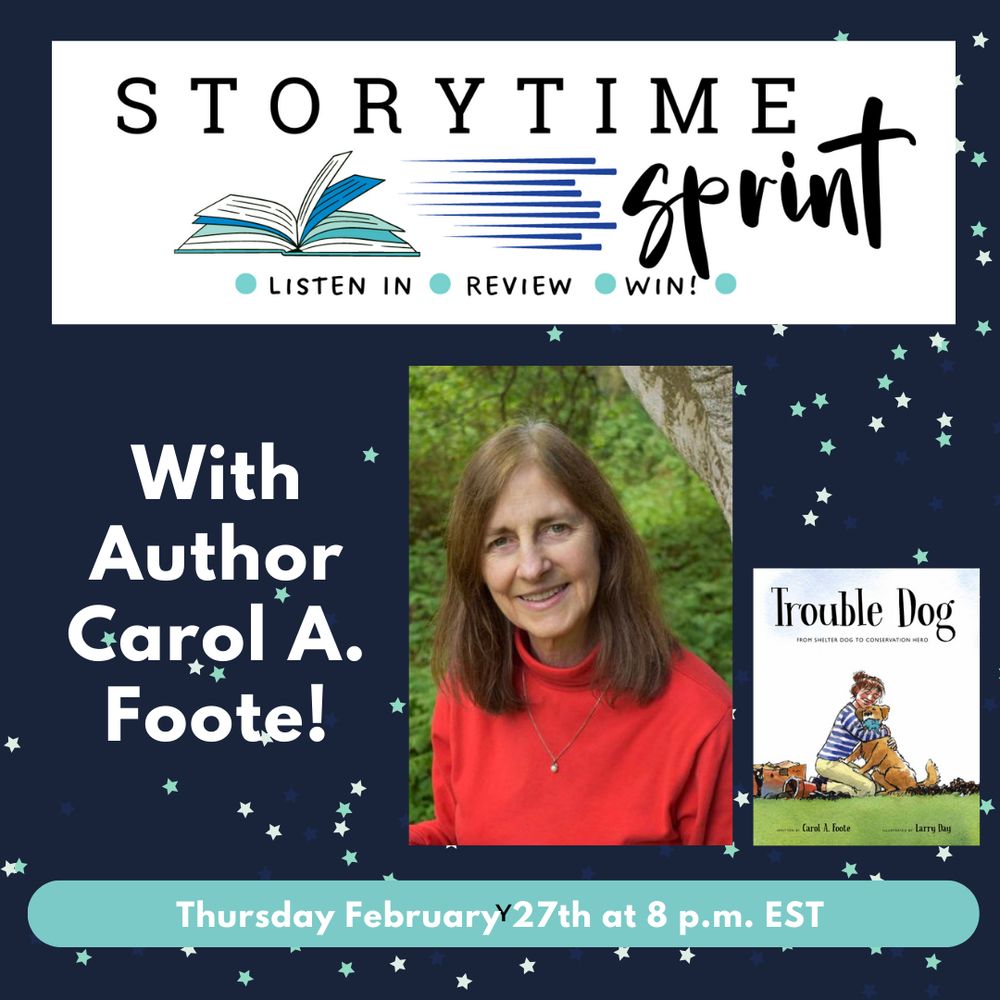 Storytime Sprint with author Carol A Foote, February 27th at 8pm EST