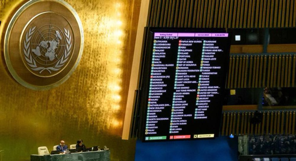 UN General Assembly votes by large majority for immediate humanitarian ceasefire during emergency se...