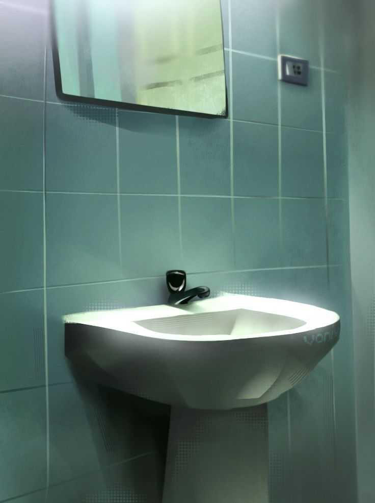 art of a sink