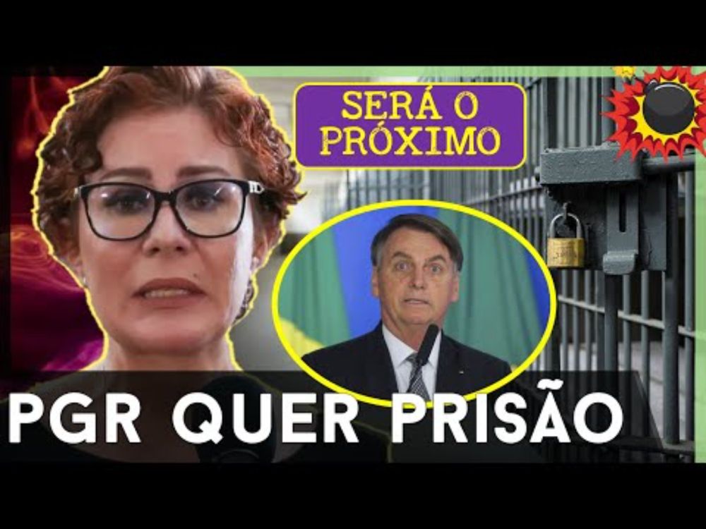 💣BOMBA! PGR QUER PRISÃO DE ZAMBELLI! Bolsonaro treme em pânico