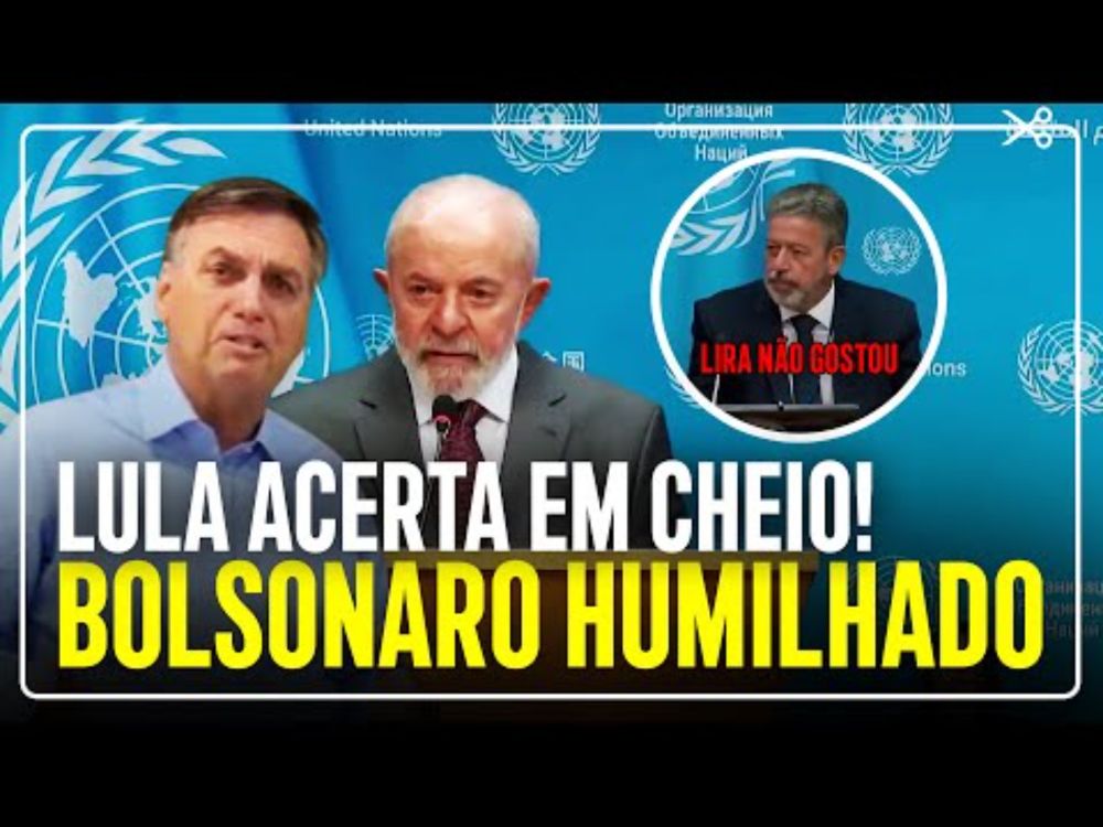 HUMILHAÇÃO: LULA FAZ BOLSONARO PASSAR VERGONHA EM ENTREVISTA AO VIVO EM NOVA YORK!