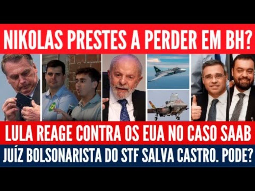 Fuad vencerá Bolsonaro e Nikolas? Lula fala sobre caças Gripen, Mendonça salva Claudio Castro