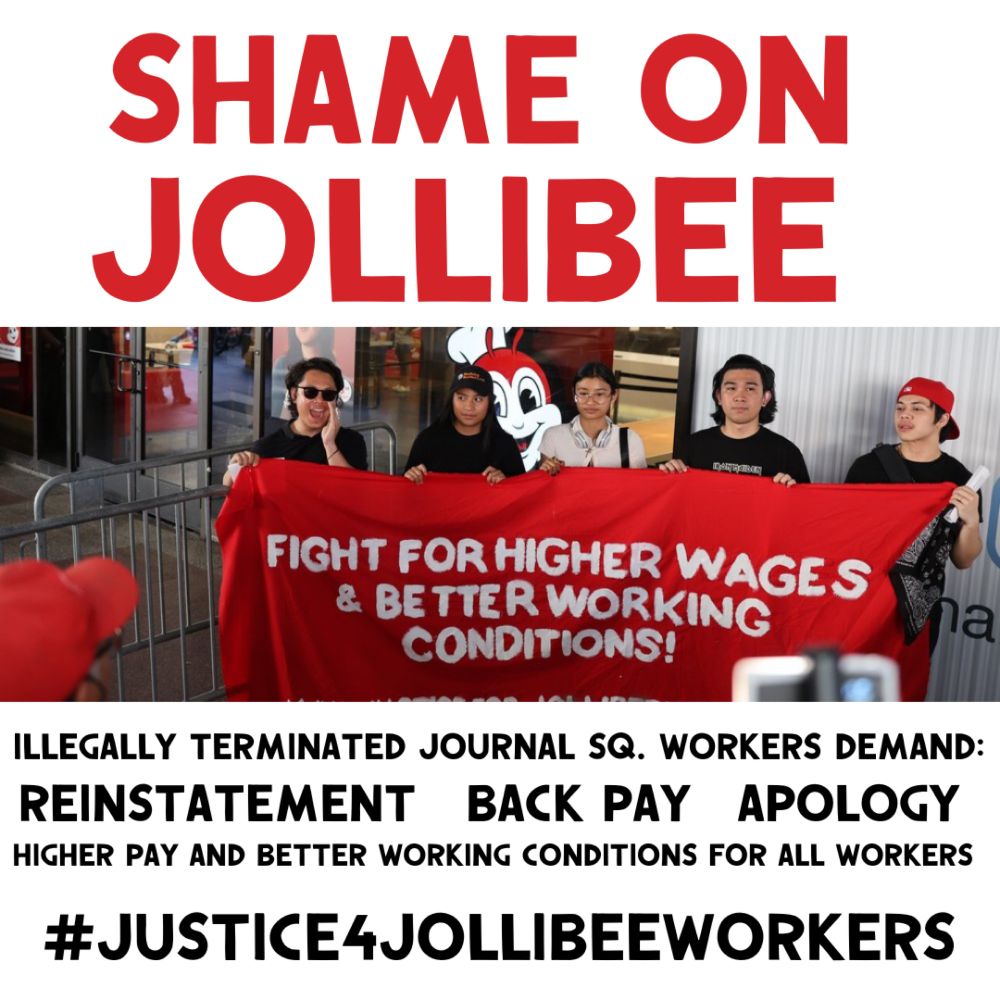 NNJ, CNJ, and NYC-DSA Stand in Solidarity with Illegally Terminated Jollibee Workers - North NJ DSA