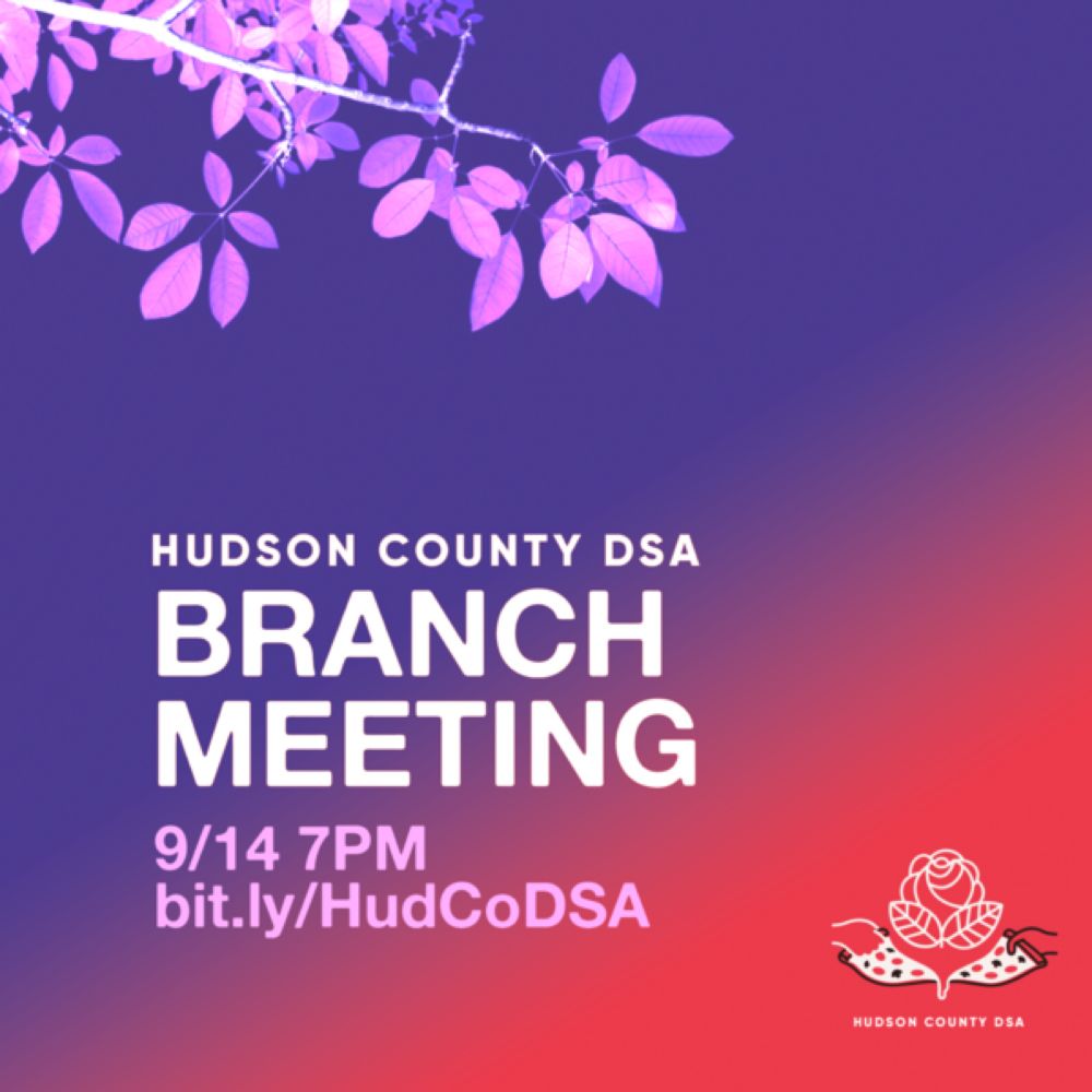 Hudson County Branch Meeting