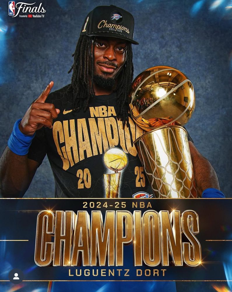 Photo of professional basketball player Lu Dort