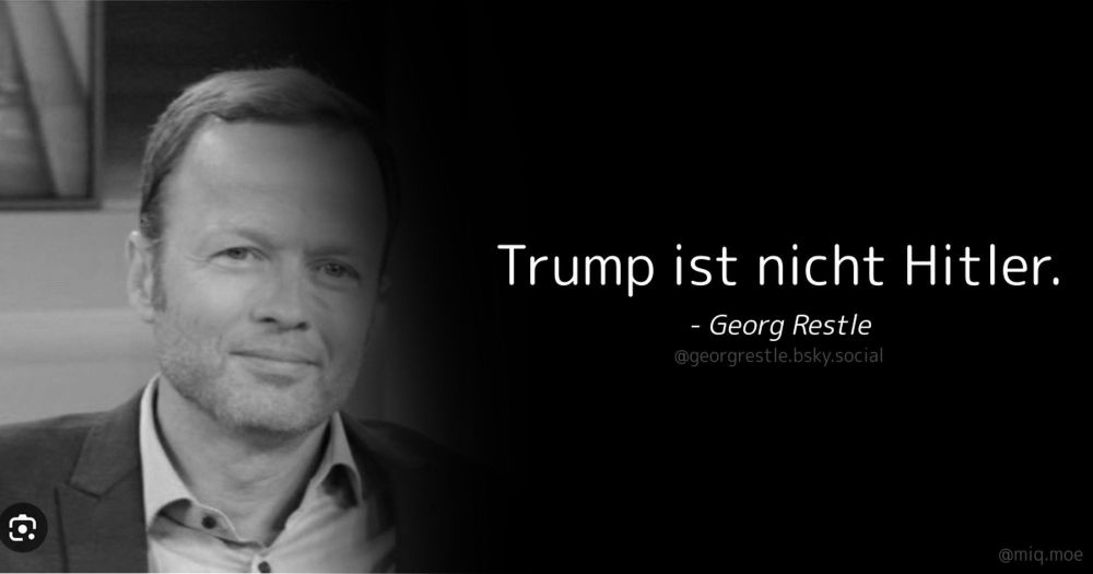 Miqmoe Kachel "Georg Restle: Trump ist nicht Hitler"
