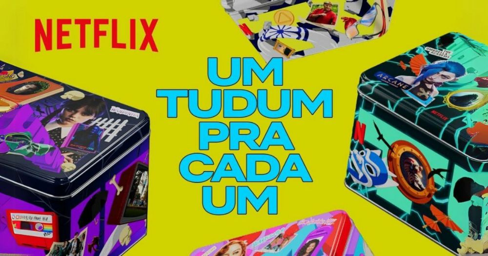 Netflix enviará latas com brindes colecionáveis para os fãs no dia 17 de outubro | Clube AG