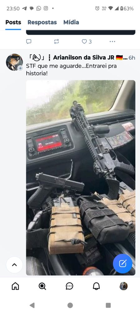 Que horror como fazer isto chegar até o STF