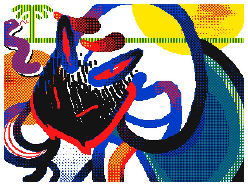 Tried going for a mix of styles. The 90's is definitely the main influence, but there's elements of Miami Vice, 80's Neon, and splashes of various japanese album covers like Cassiopea or Tatsuro Yamashita's For You... You'd know the kind of look if you saw it.

I don't think the aesthetic came out the way I wanted, but it looks good. I wanted something with thick outlines and that part looks great.