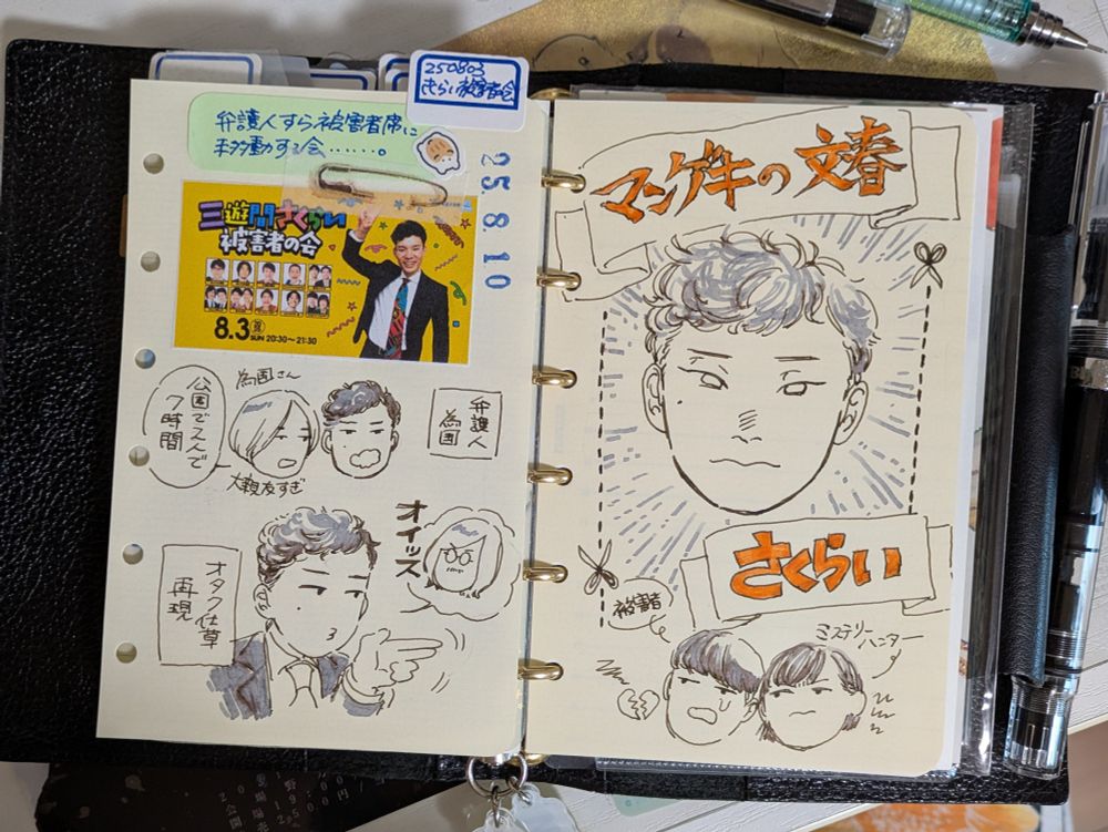 マンゲキの文春さくらい