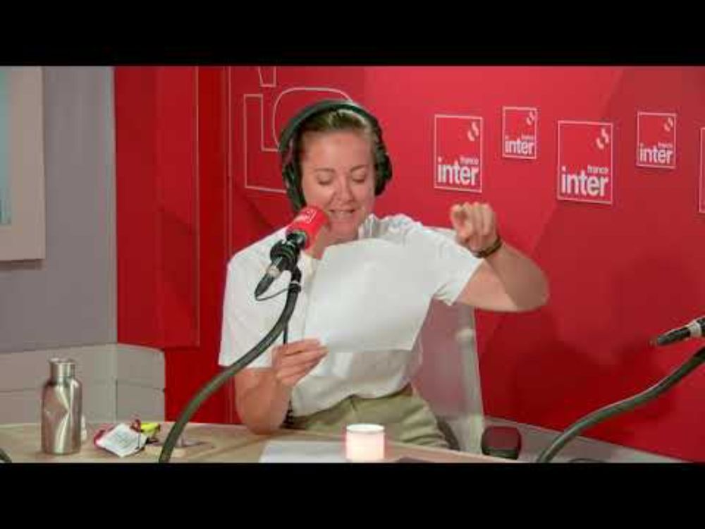 S'hydrater avec les larmes de seum de Dati - Le billet de Charline Vanhoenacker