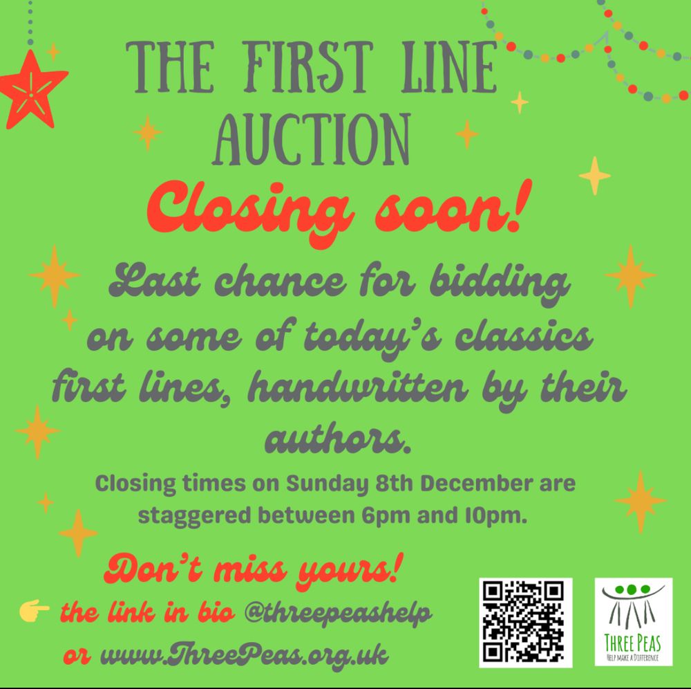First line auction finishes tomorrow! 