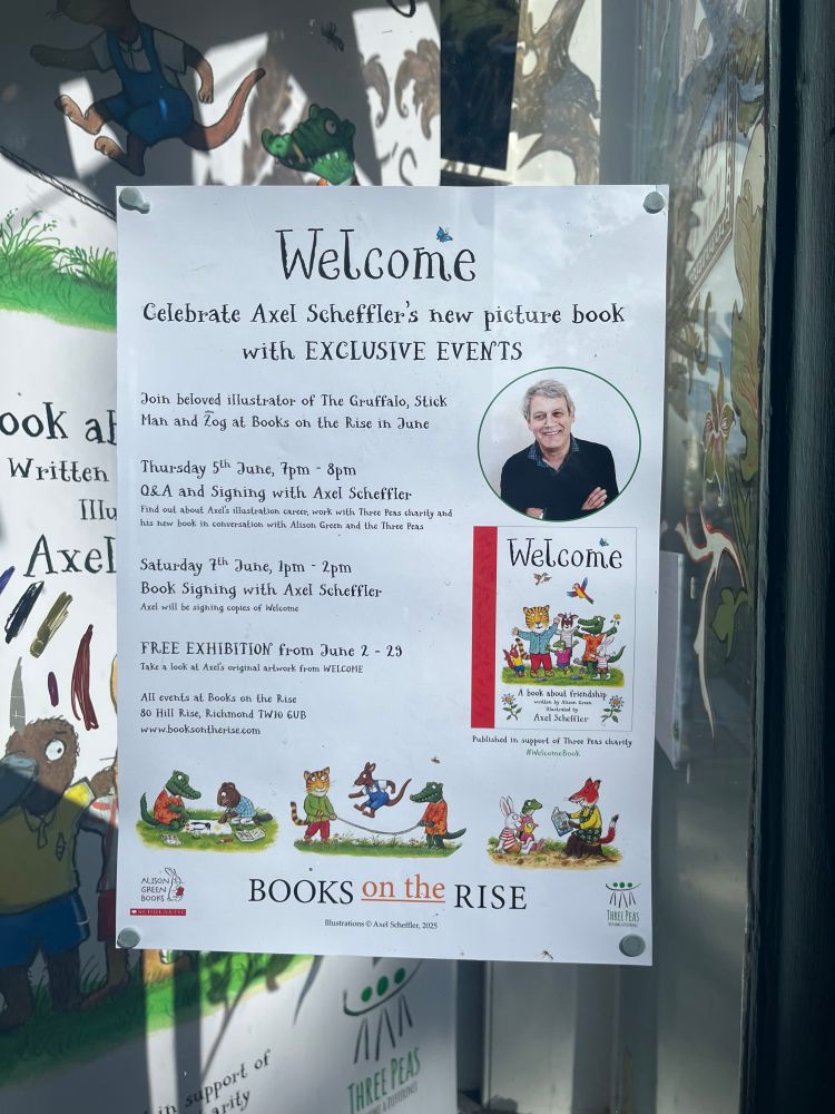 A month long exhibition at the Books on the Rise in Richmond