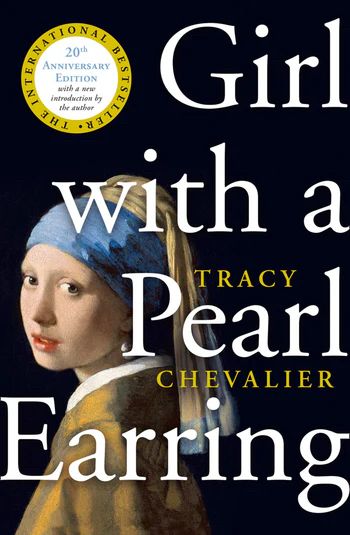 Book cover of Tracy Chevalier Girl with a Pear Earring 