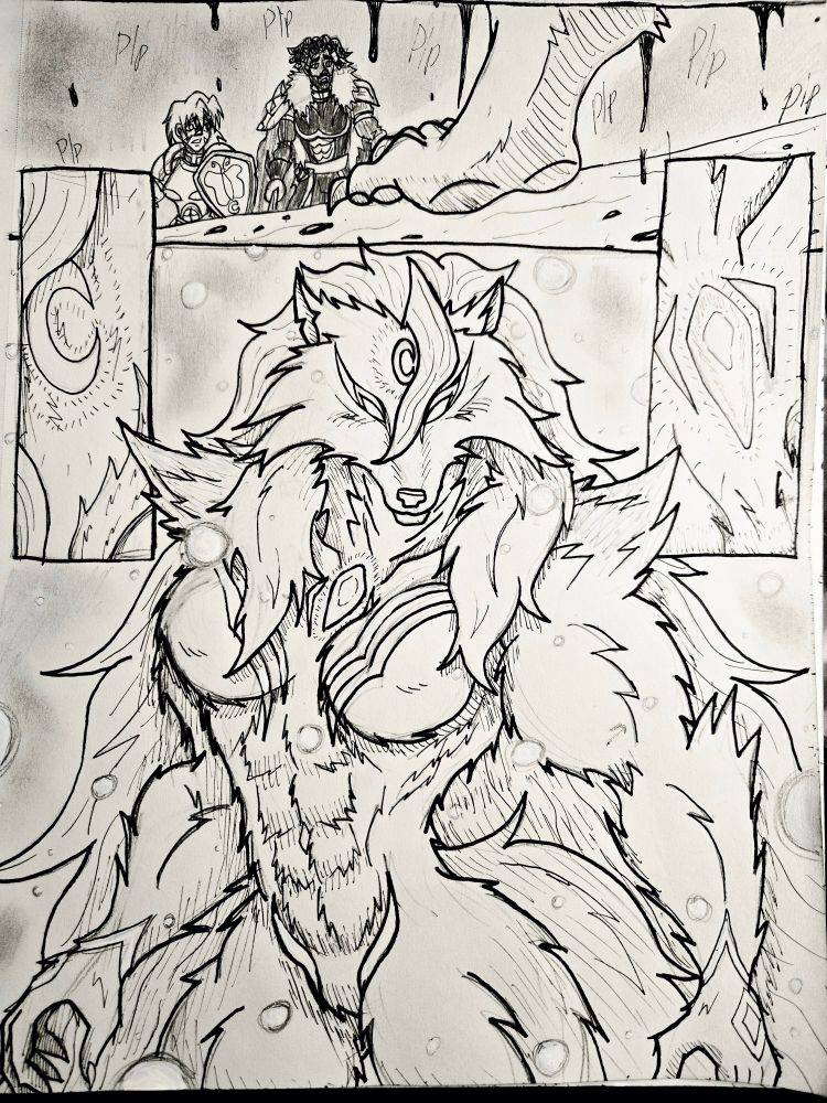 1st steps. The Lunar Herald graces the group with both elegance and might.