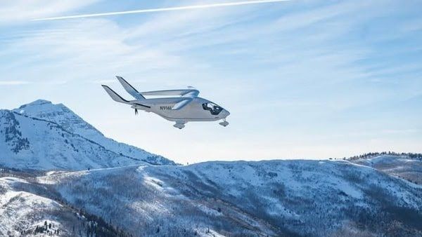 First electric plane by Beta Technologies. 