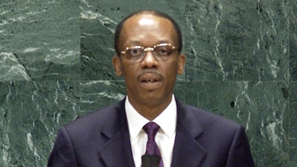 Discours du président Jean-Bertrand Aristide devant l'Assemblée générale des Nations-Unies en 2003